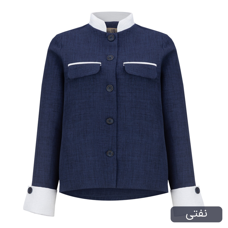 کراپ کت رسمی زنانه مدل سلما کد 2507
