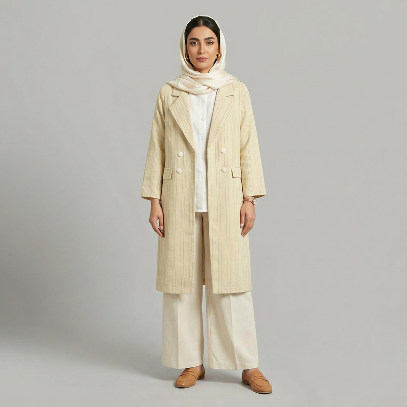 مانتو زنانه مدل تایلان کد 216104
