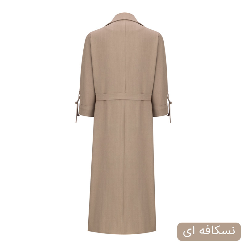 مانتو زیر زانو زنانه مدل آیرال کد 2562