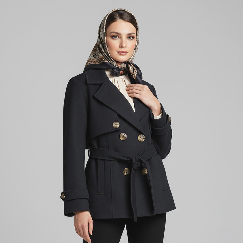 بارانی زنانه مدل آژوان کد 2399
