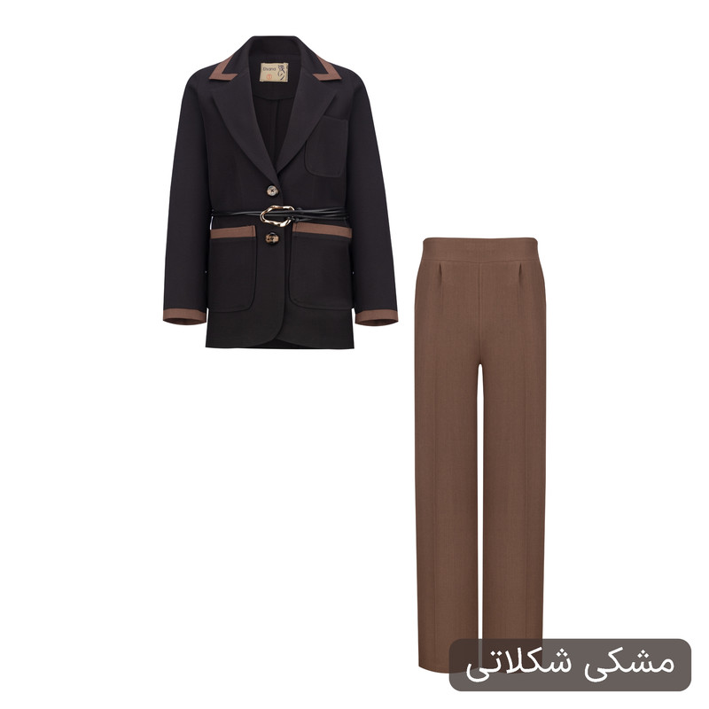 ست کت و شلوار رسمی زنانه مدل هالین کد 2480