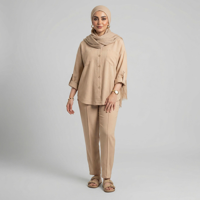 مانتو و شلوار زنانه مدل وندا کد 186079