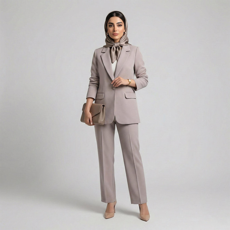 مانتو و شلوار زنانه مدل ماهبد کد 1988