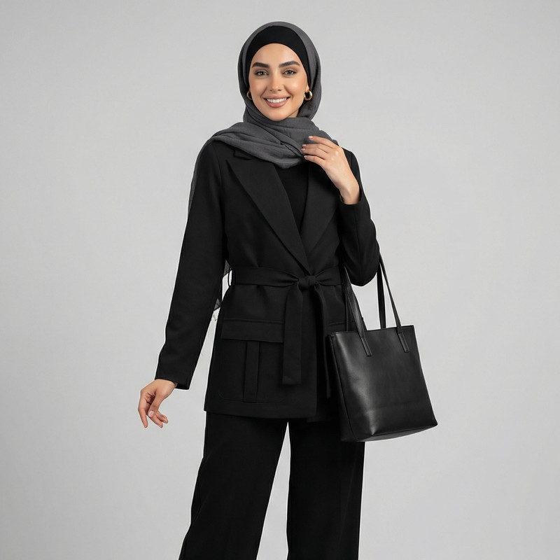 مانتو کتی زنانه  مدل فرهام کد 2439
