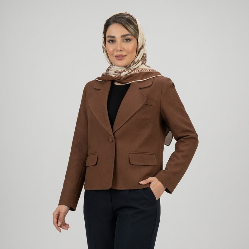 کراپ کت زنانه  مدل رناتا کد 2718