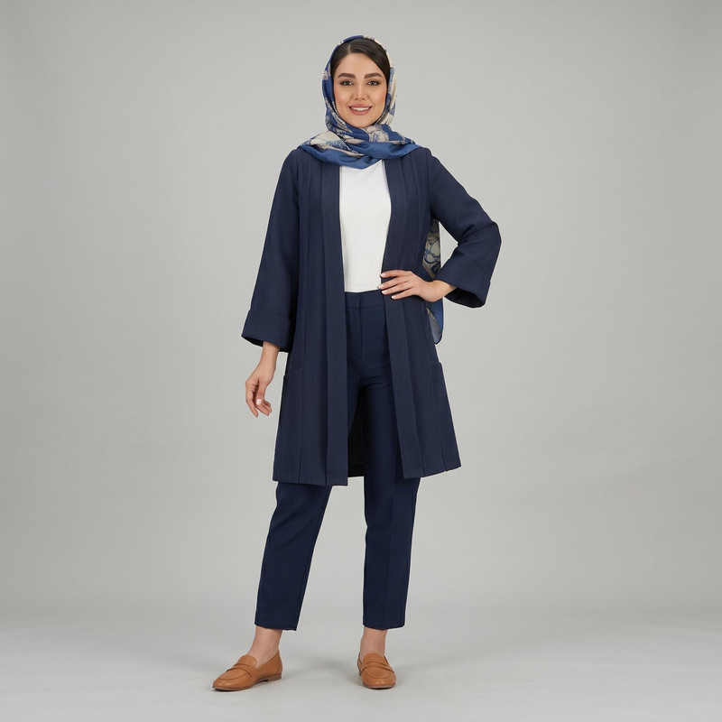 مانتو زنانه  مدل هنگامه کد 179404