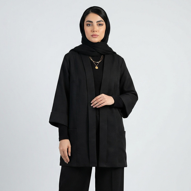 مانتو زنانه مدل هنگامه کد 179404