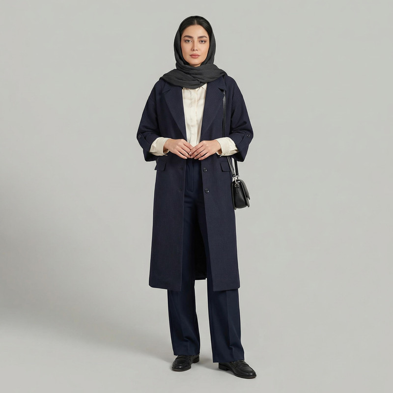 مانتو زنانه مدل زلاله کد 2375