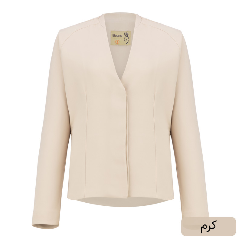 کراپ کت رسمی زنانه مدل ماتیاس کد 2492