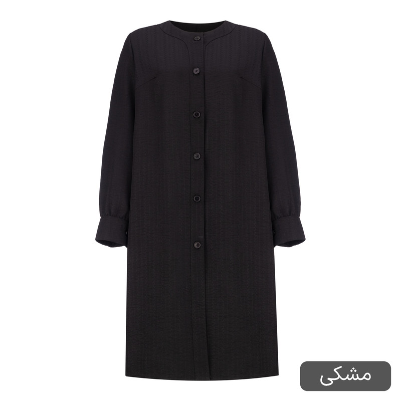 مانتو زیر زانو زنانه مدل آیسین کد 2493