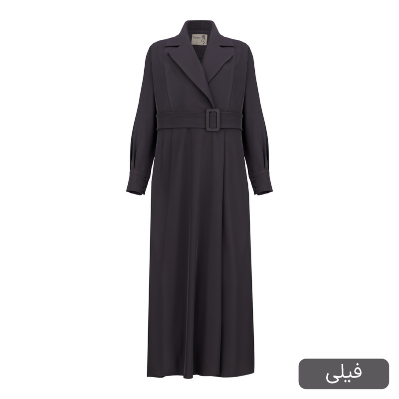 مانتو زیر زانو زنانه مدل ماردین کد 2483