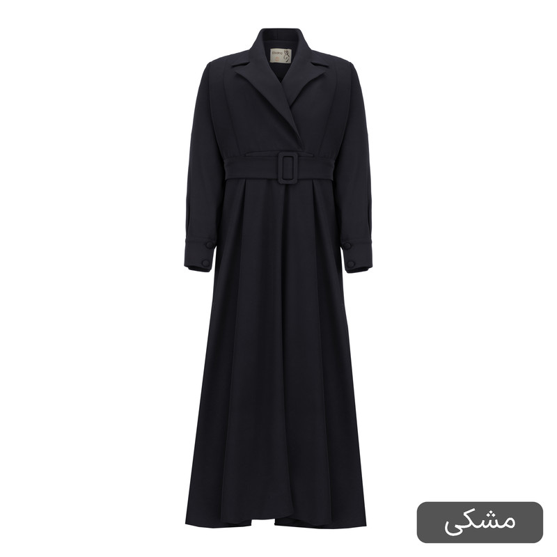 مانتو زیر زانو زنانه مدل ماردین کد 2483