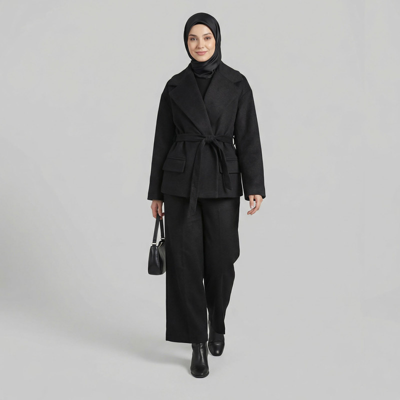 ست کت و شلوار رسمی زنانه مدل شادمهر کد 2401