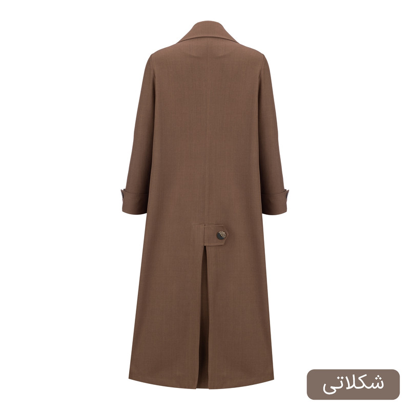 مانتو روی زانو زنانه مدل وارش کد 2596