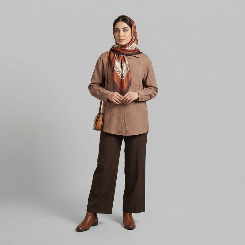 مانتو زنانه مدل پارسان کد 223322