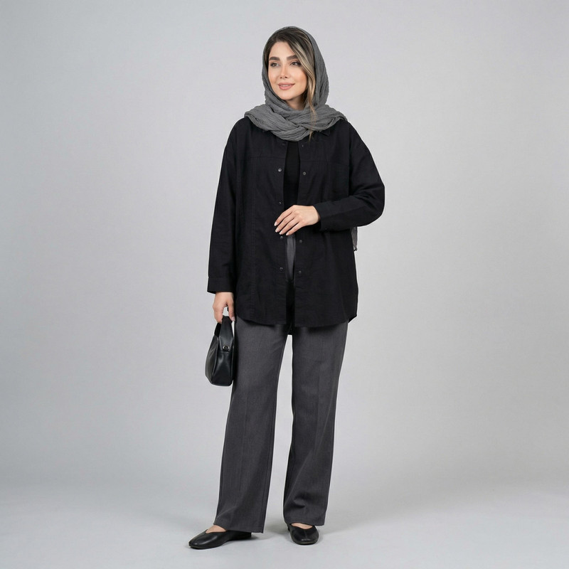 مانتو زنانه مدل رمیصا کد 221804