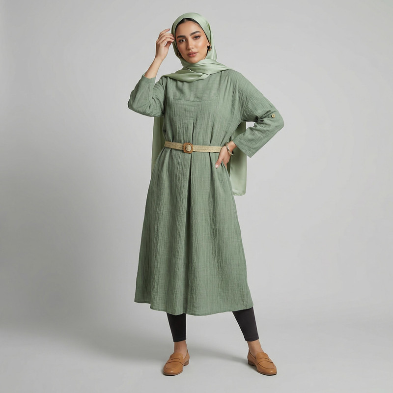 مانتو زنانه مدل آواز کد 227505