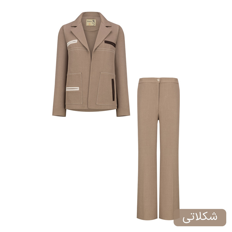 ست کت و شلوار رسمی زنانه مدل مهرکانا کد 2508