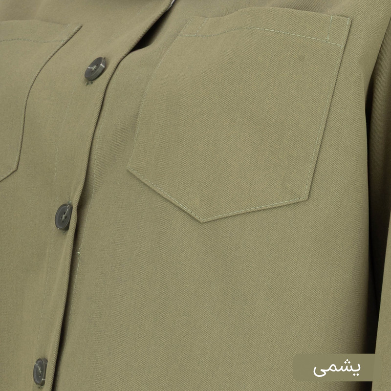 مانتو شومیزی زنانه مدل نارینا کد 2441