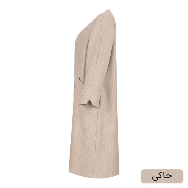 مانتو زنانه مدل بفرین کد 2599