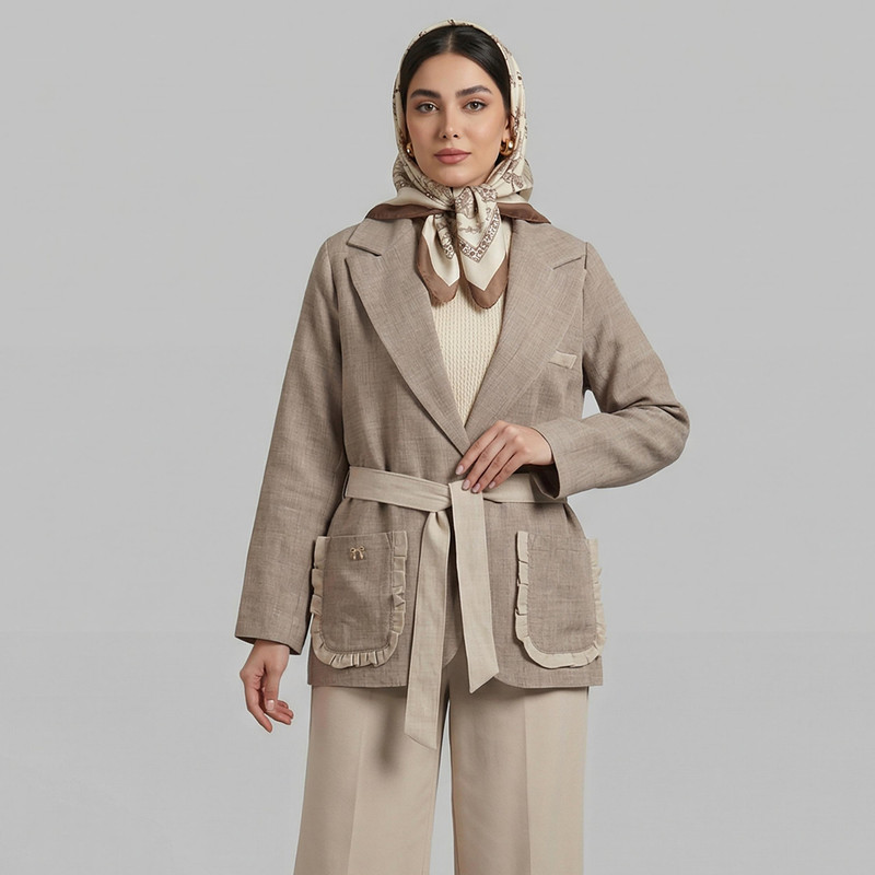 مانتو کتی زنانه مدل تارامهر کد 227903
