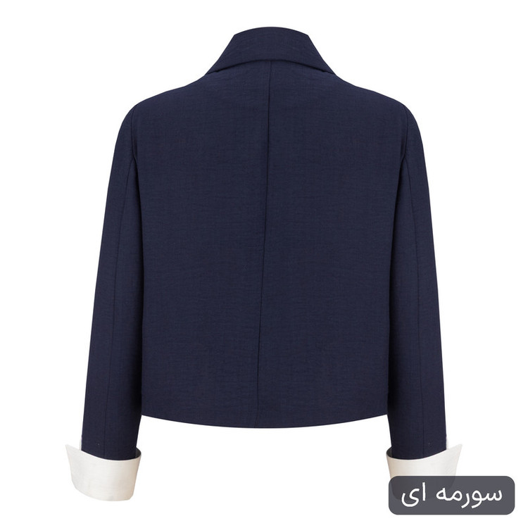 کراپ کت رسمی زنانه مدل سلینا کد 2598