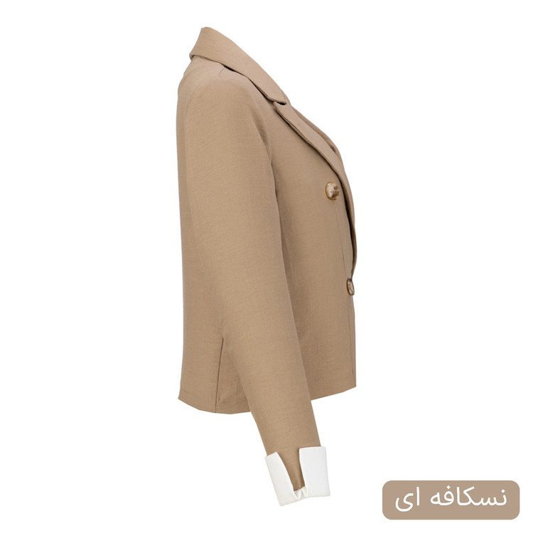 کراپ کت رسمی زنانه مدل سلینا کد 2598