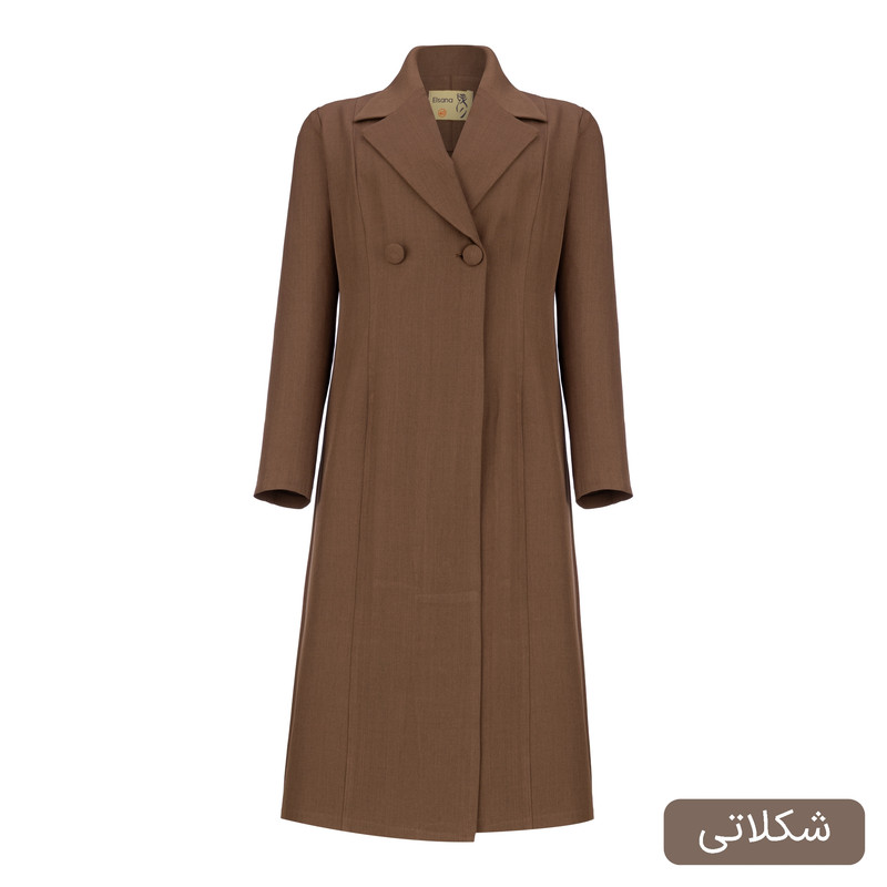 مانتو روی زانو زنانه مدل رویا کد 2556