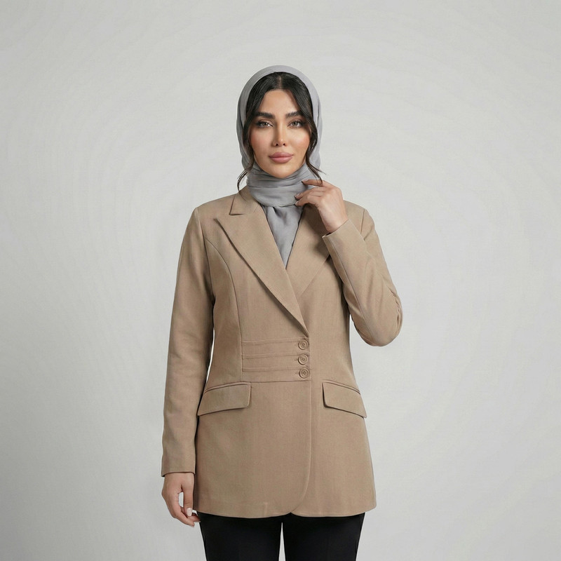 مانتو کتی زنانه مدل مایدا کد 2432