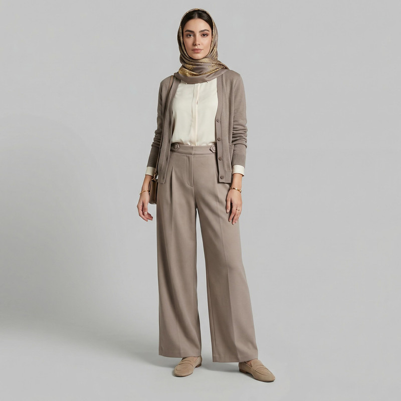 شلوار بگ زنانه  مدل ماتیسا کد 2387
