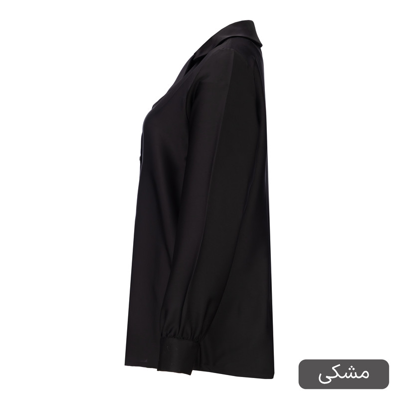 شومیز آستین بلند یقه انگلیسی زنانه مدل دلنواز کد 2500
