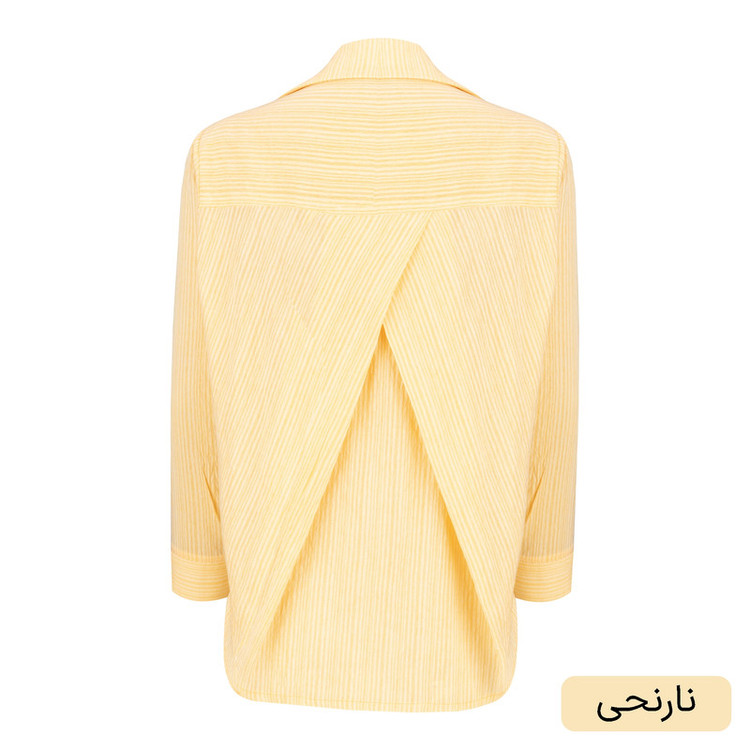 شومیز آستین بلند یقه برگردان زنانه مدل سها کد 2608