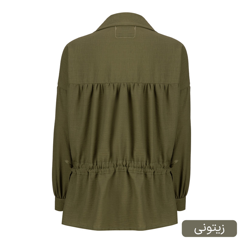 مانتو روی باسن زنانه مدل آینور کد 2574