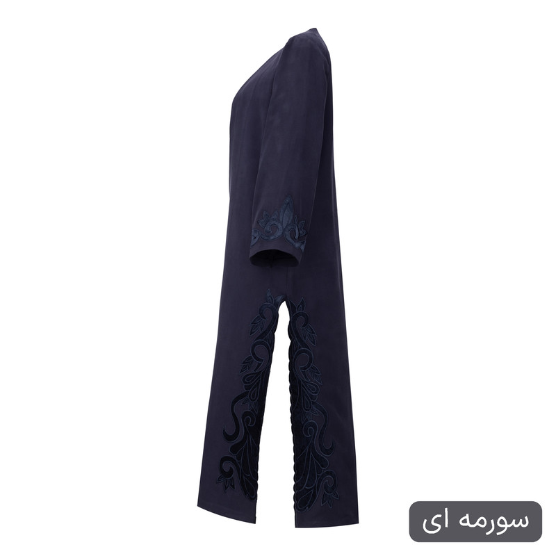 مانتو زیر زانو زنانه مدل نامین کد 2541