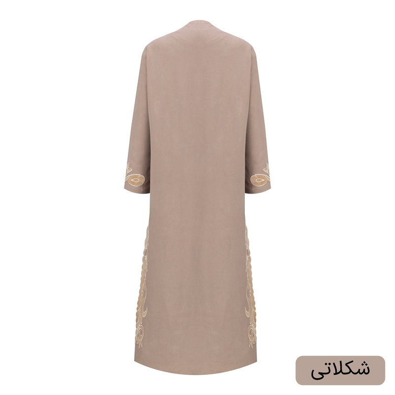 مانتو زیر زانو زنانه مدل نامین کد 2541