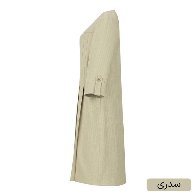 مانتو روی زانو زنانه مدل ویوان کد 2576