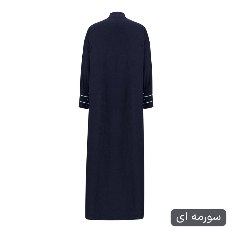 مانتو زیر زانو زنانه مدل لونا کد 2597