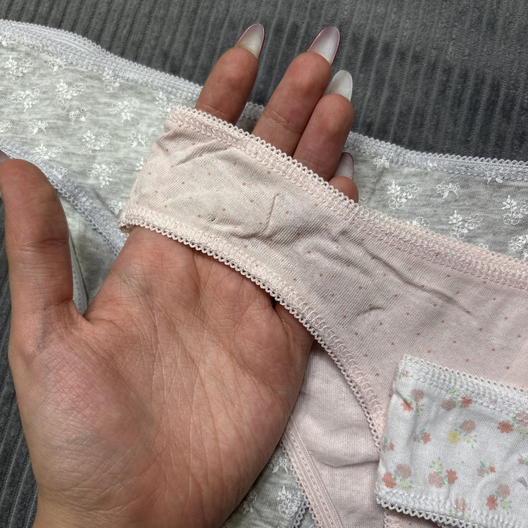 شورت اسلیپ نخی زنانه لفتیز مدل 00055 مجموعه 3 عددی