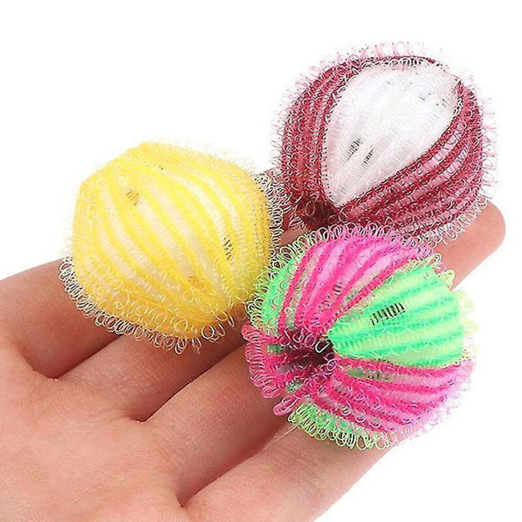 توپ پرزگیر ماشین لباسشویی مدل Washing Ball بسته 6 عددی
