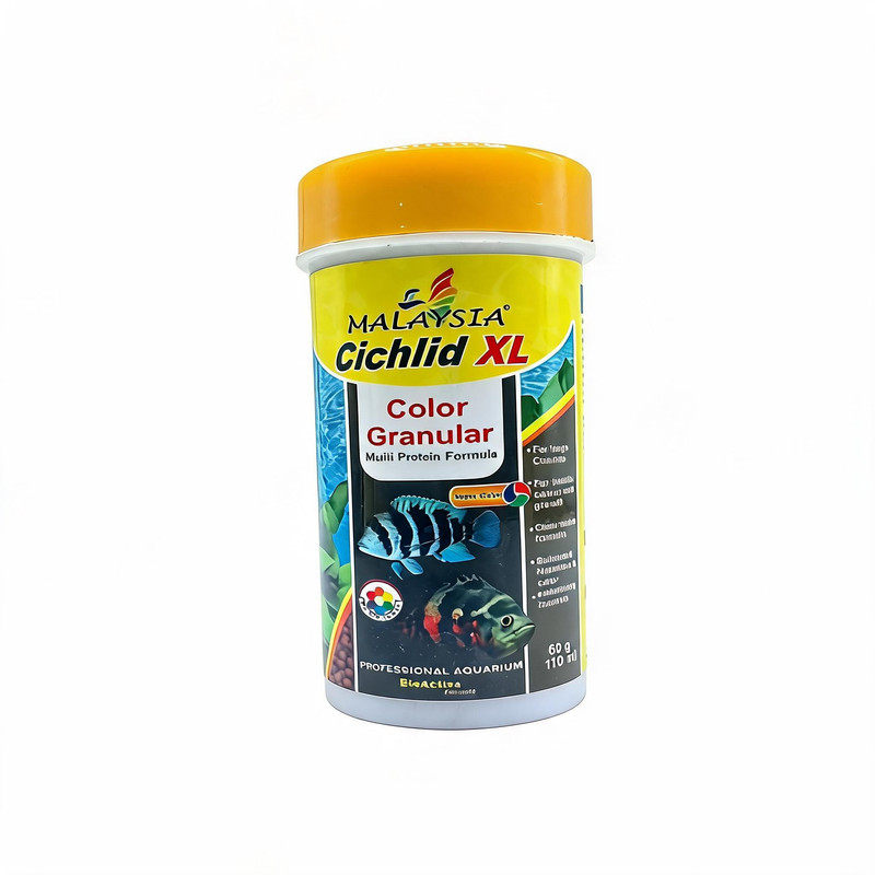 غذای ماهی مالزی مدل Cichlid XL وزن 60 گرم