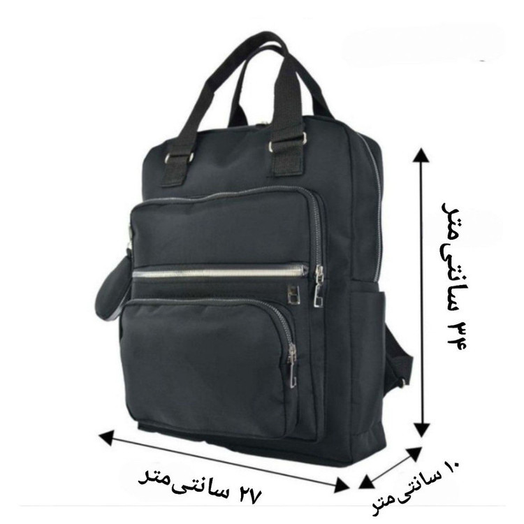 کوله پشتی زنانه مدل دانشجویی کد M1