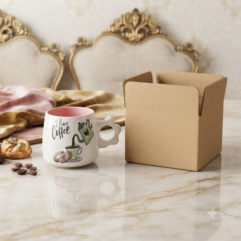 ماگ طرح خوراکی مدل کافی