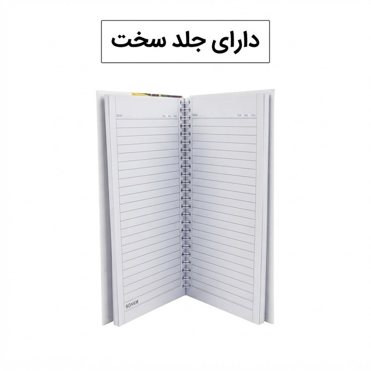 دفتر مشق 100 برگ سیمی رهام مدل مرد عنکبوتی