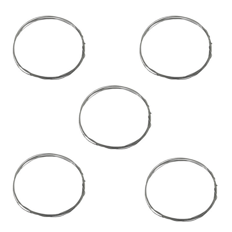 سیم مفتول ساخت زیورالات کد SIlv05 بسته 5 عددی