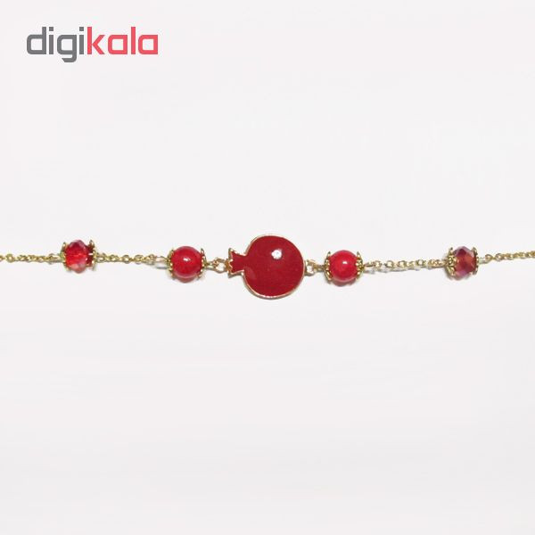 دستبند طرح انار مدل yalda10