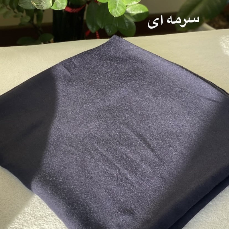 روسری زنانه مدل نخی چهارفصل قواره متوسط دور دوخت