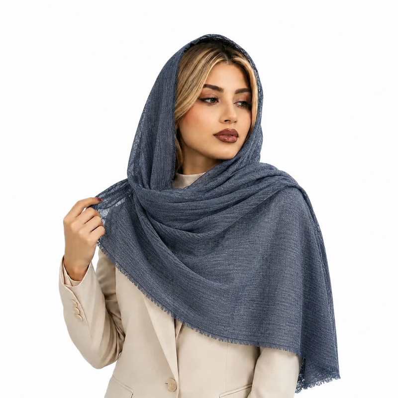 شال میله ای زنانه مدل E009