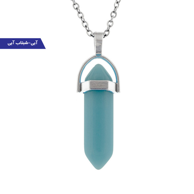 گردنبند برانت طرح شبتاب مدل کریستال سنگی