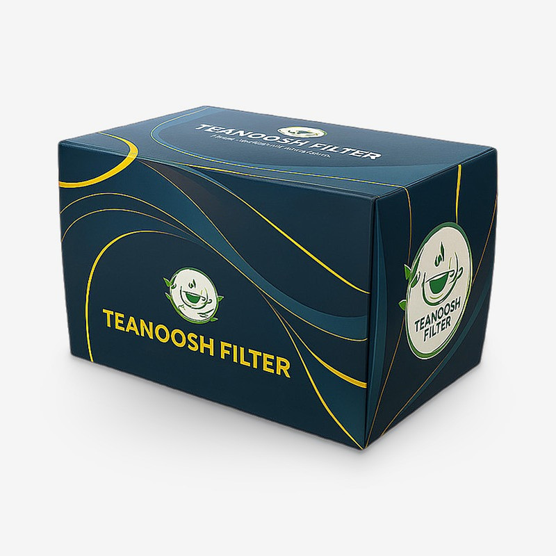 فیلتر چای تینوش مدل TN بسته 70 عددی