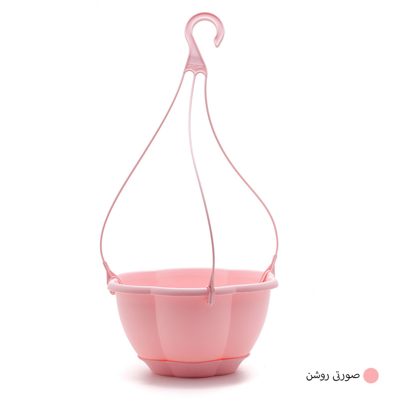 گلدان گل آذین مدل پلاستیکی آویز کد 320